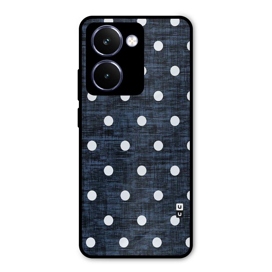 Textured Dots Metal Back Case for Realme P3 Ultra