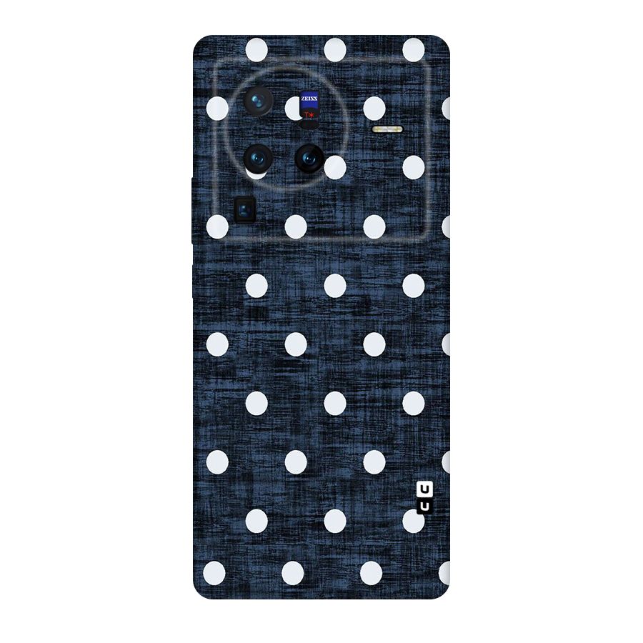Textured Dots Original Polycarbonate Back Case for Vivo X80