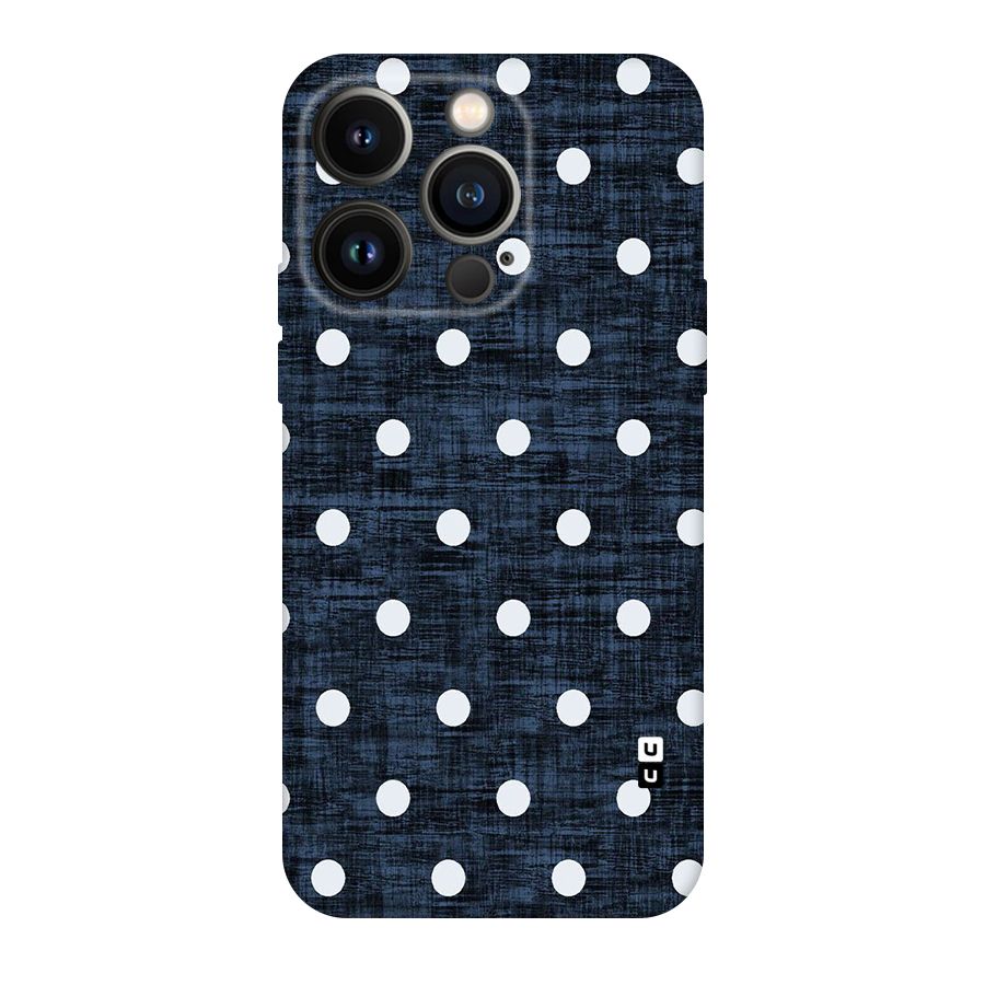 Textured Dots Original Polycarbonate Back Case for iPhone 14 Pro
