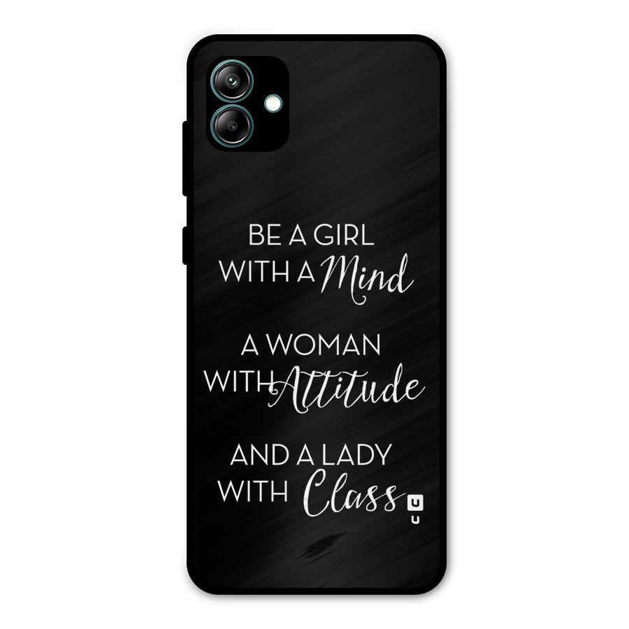 The-Mindset Metal Back Case for Galaxy A04