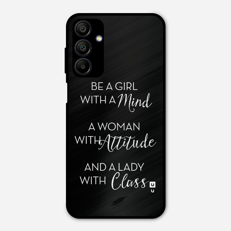The-Mindset Metal Back Case for Galaxy A15 5G