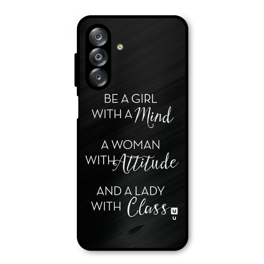 The-Mindset Metal Back Case for Galaxy A26