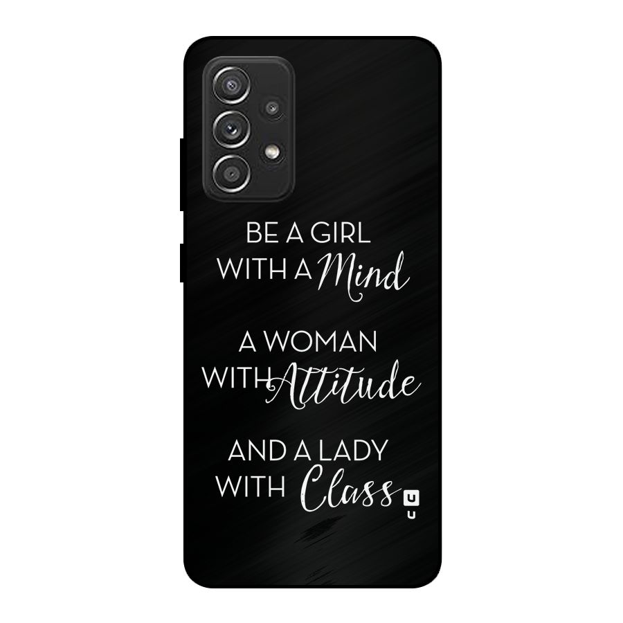 The-Mindset Metal Back Case for Galaxy A52s 5G