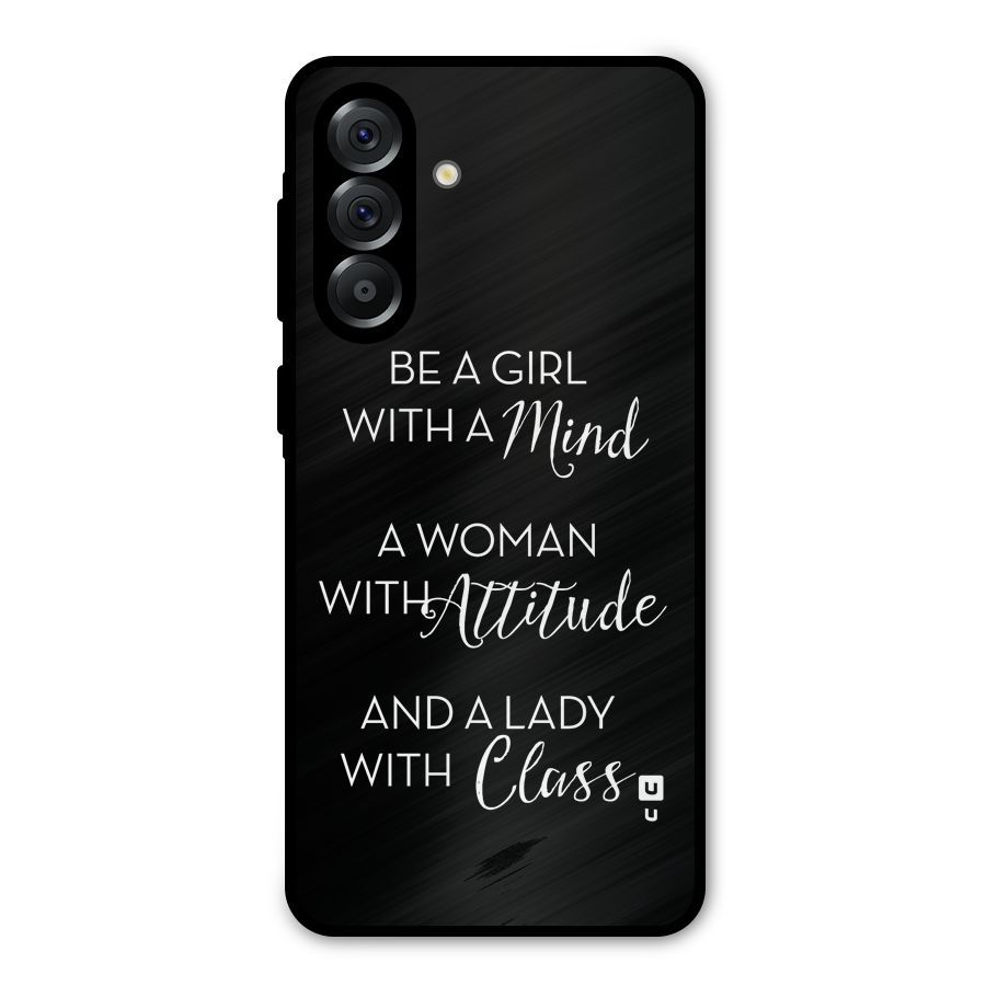 The-Mindset Metal Back Case for Galaxy A56