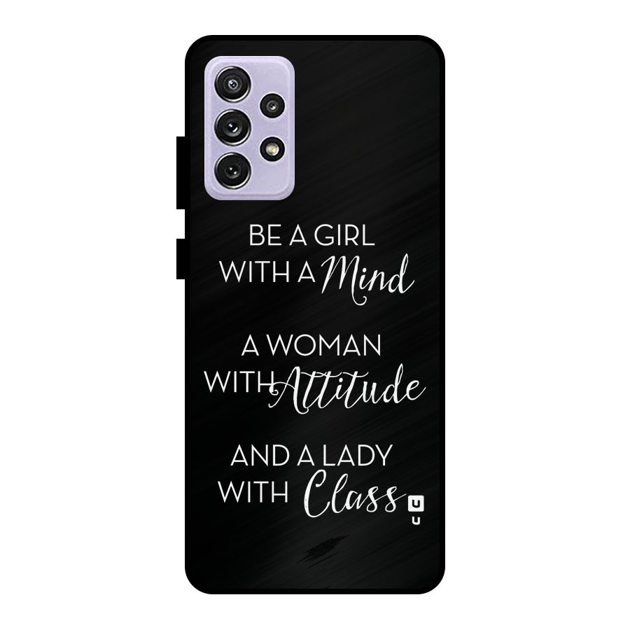 The-Mindset Metal Back Case for Galaxy A72