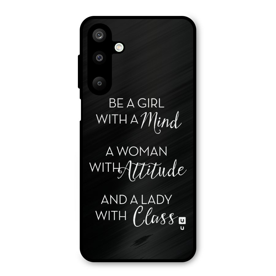 The-Mindset Metal Back Case for Galaxy M16