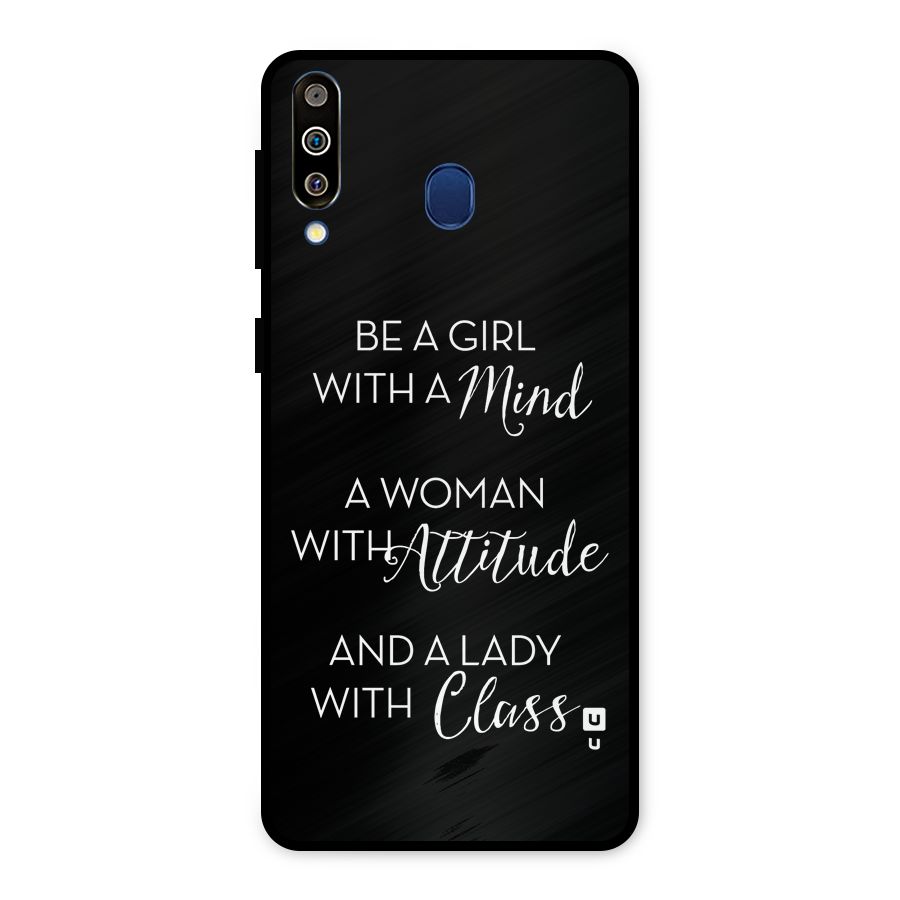 The-Mindset Metal Back Case for Galaxy M30