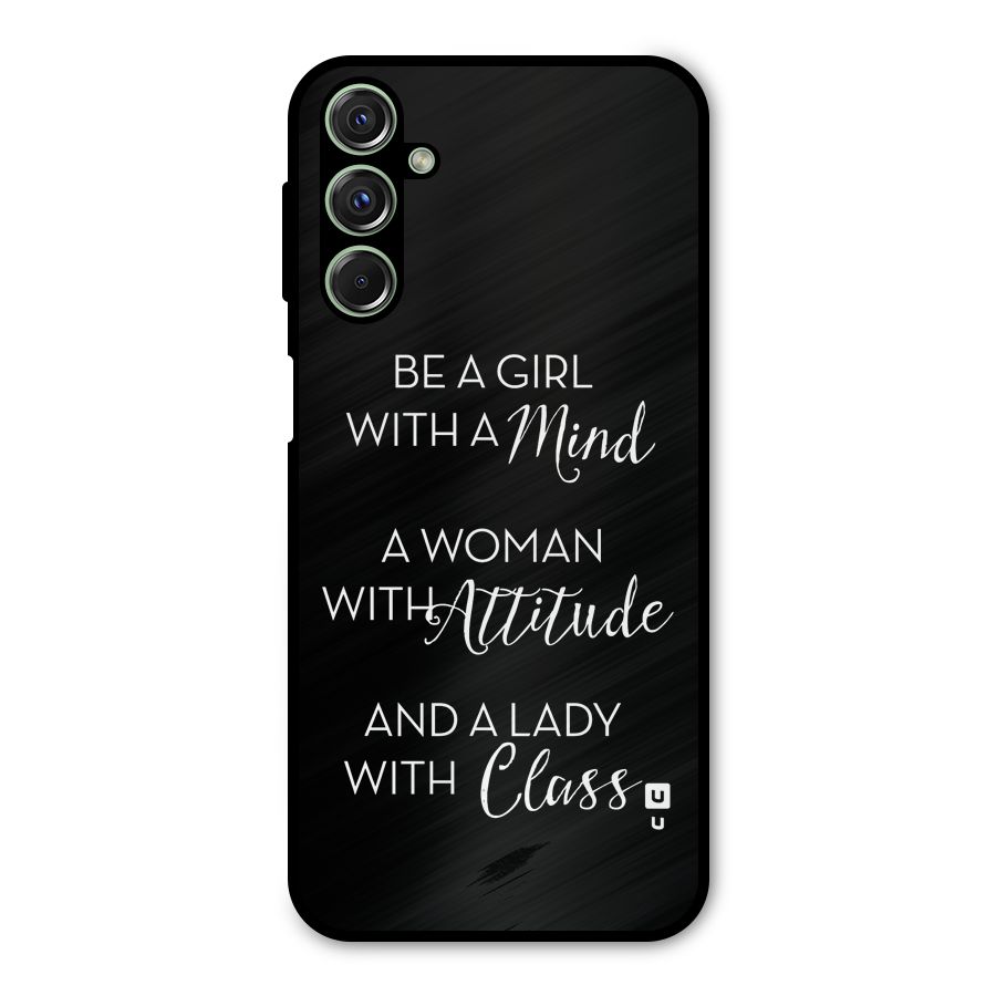 The-Mindset Metal Back Case for Galaxy M34