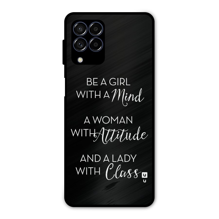 The-Mindset Metal Back Case for Galaxy M53 5G