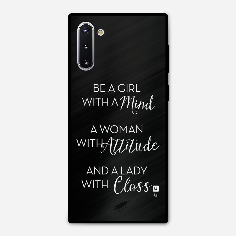 The-Mindset Metal Back Case for Galaxy Note 10