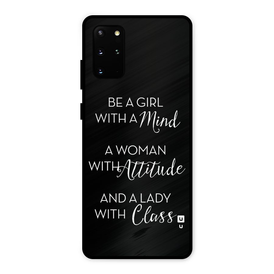 The-Mindset Metal Back Case for Galaxy S20 Plus