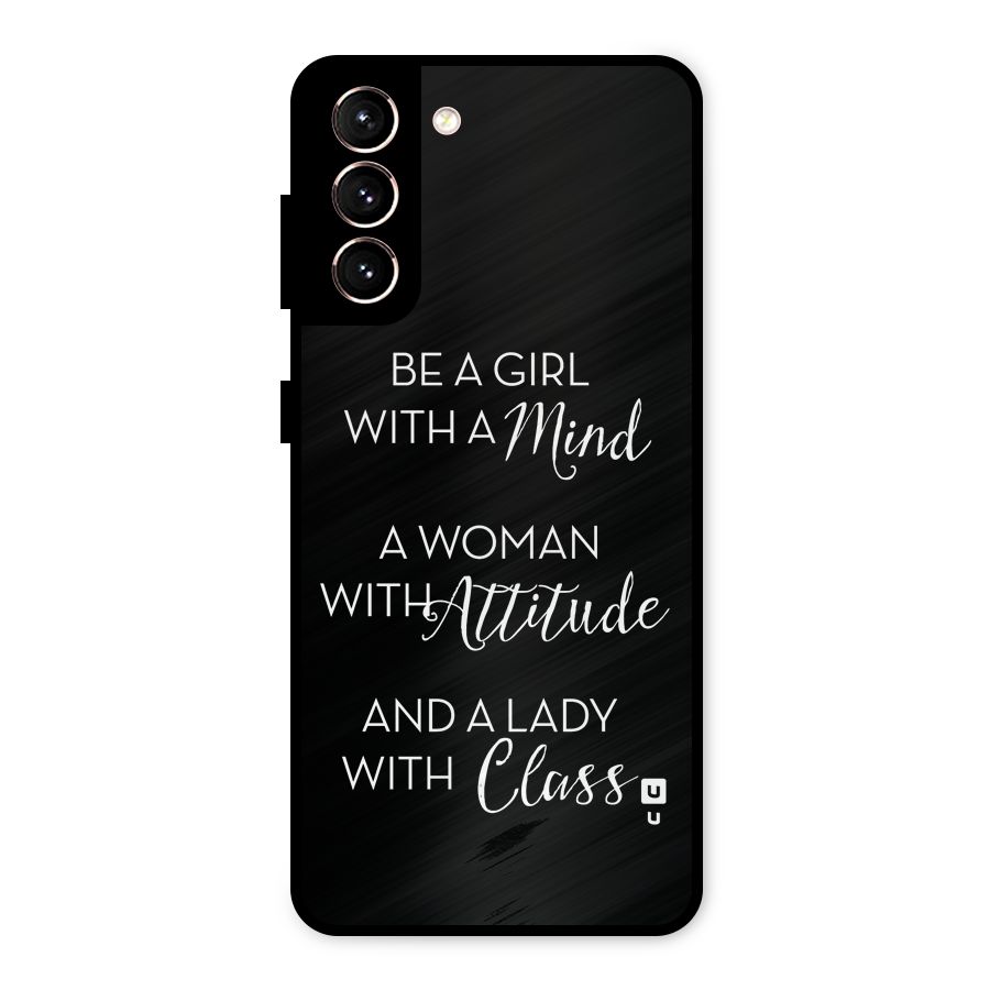The-Mindset Metal Back Case for Galaxy S21 5G