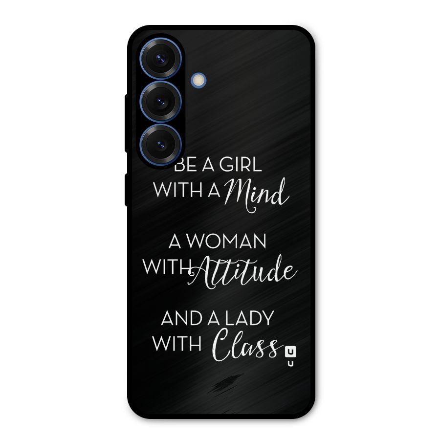 The-Mindset Metal Back Case for Galaxy S25