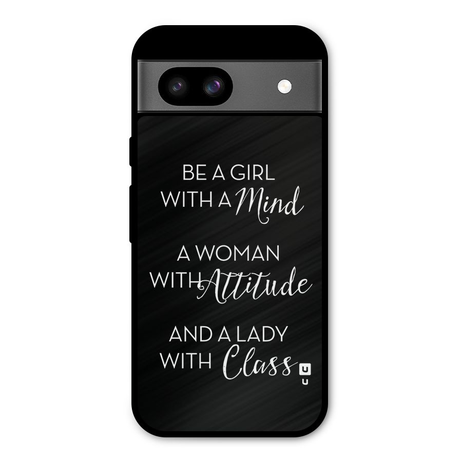 The-Mindset Metal Back Case for Google Pixel 8a