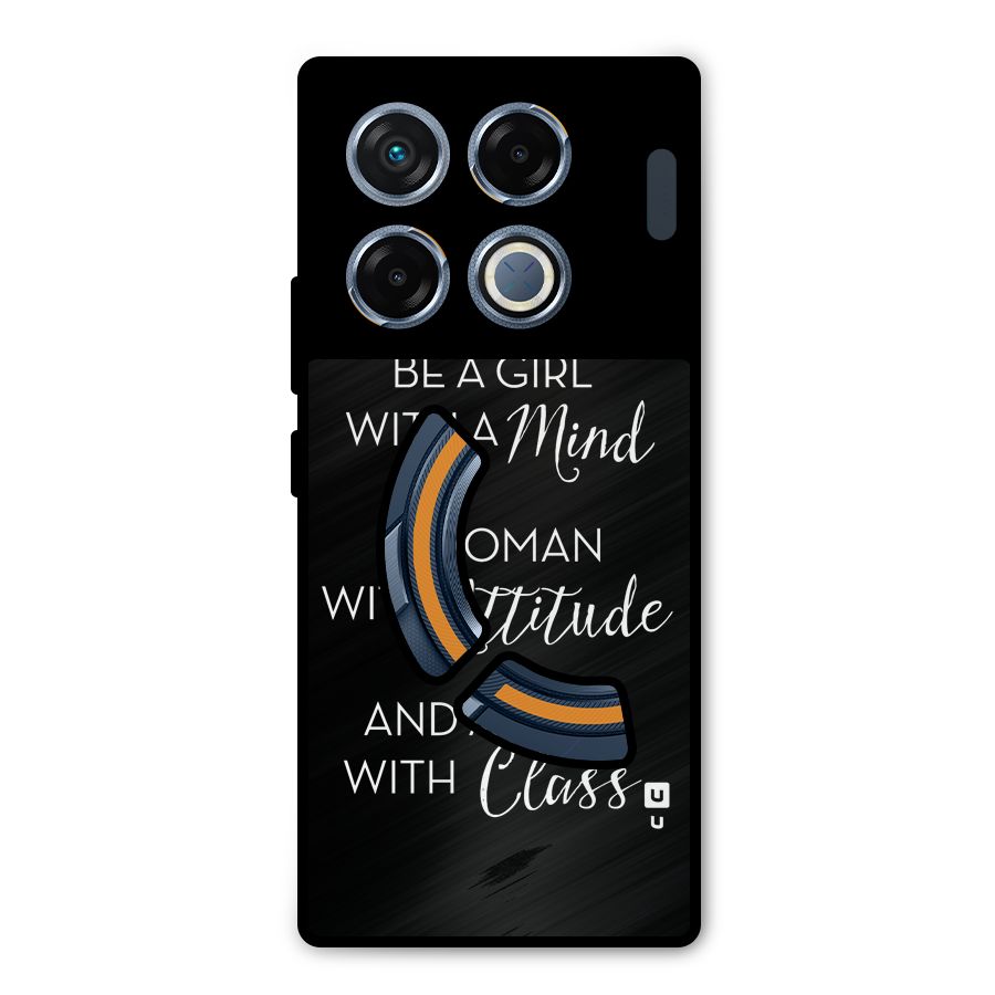 The-Mindset Metal Back Case for Infinix GT 20 Pro