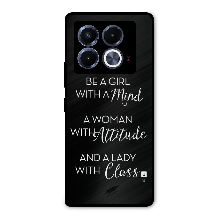 The-Mindset Metal Back Case for Infinix Note 40 5G