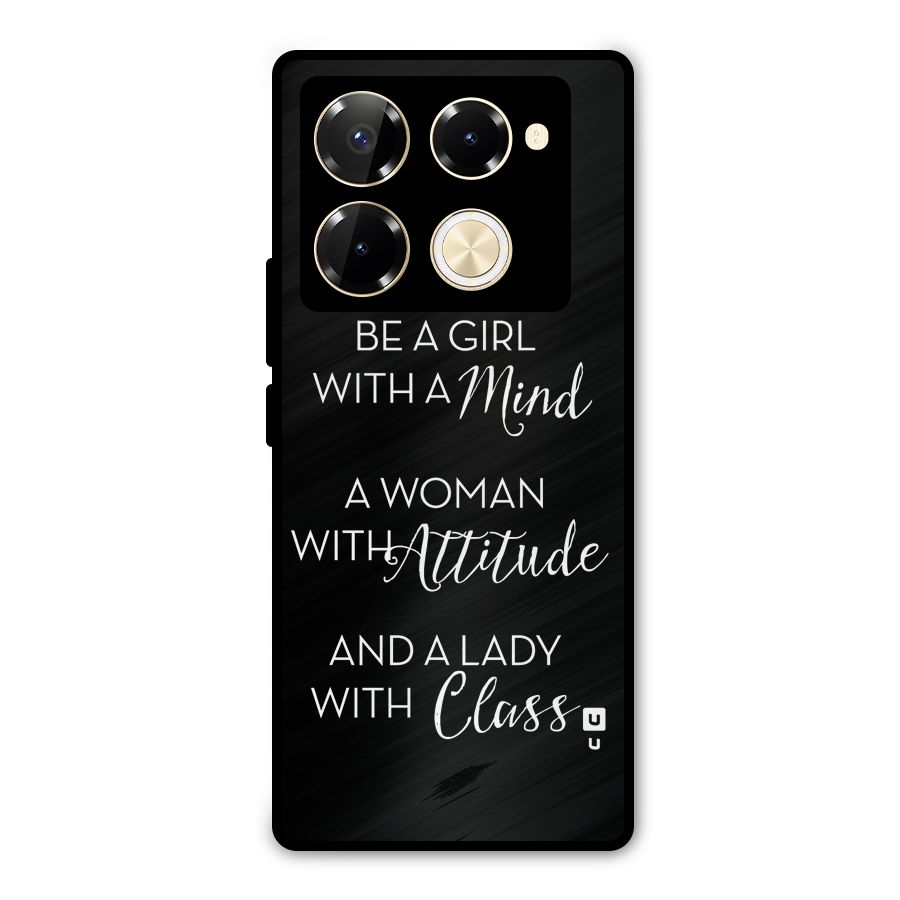 The-Mindset Metal Back Case for Infinix Note 40 Pro Plus