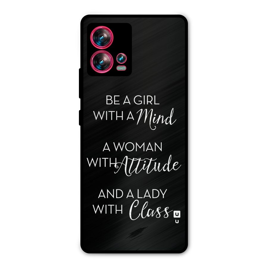 The-Mindset Metal Back Case for Motorola Edge 30 Fusion