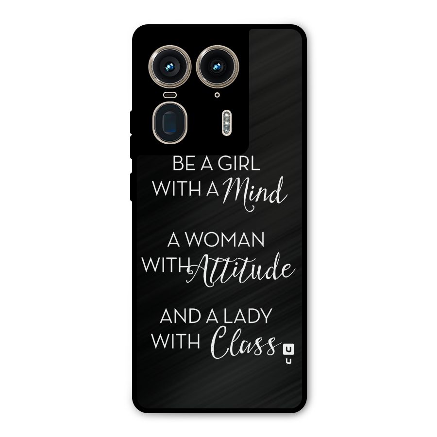 The-Mindset Metal Back Case for Motorola Edge 50 Ultra