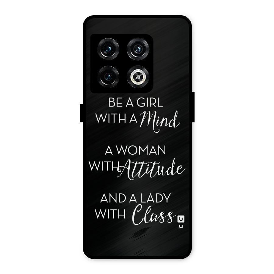 The-Mindset Metal Back Case for OnePlus 10 Pro 5G