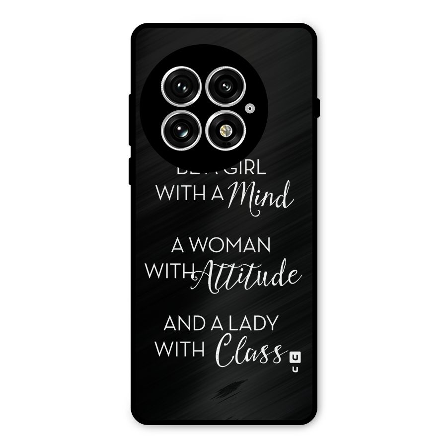The-Mindset Metal Back Case for OnePlus 13