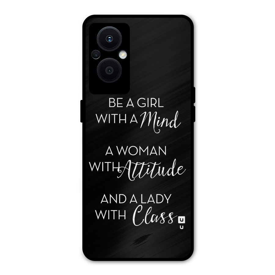 The-Mindset Metal Back Case for Oppo F21s Pro 5G
