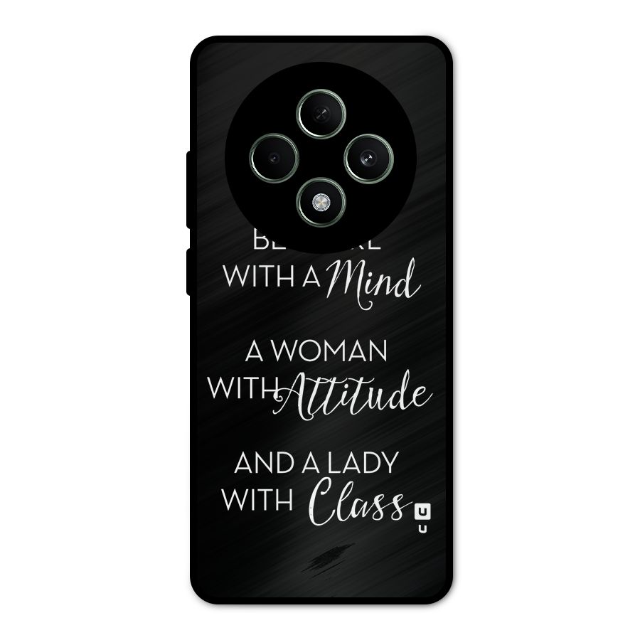 The-Mindset Metal Back Case for Oppo F27