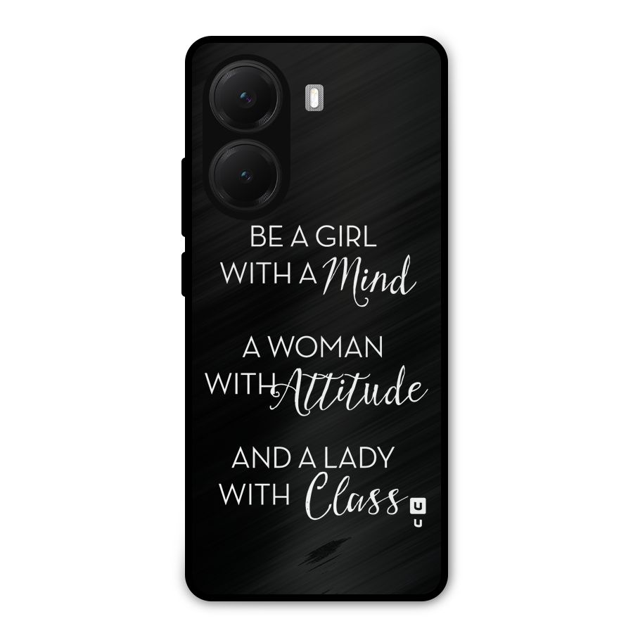 The-Mindset Metal Back Case for Poco X7 Pro