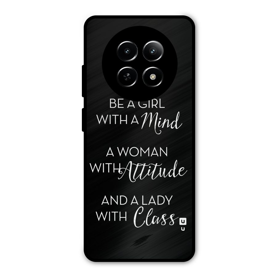 The-Mindset Metal Back Case for Realme 12 5G