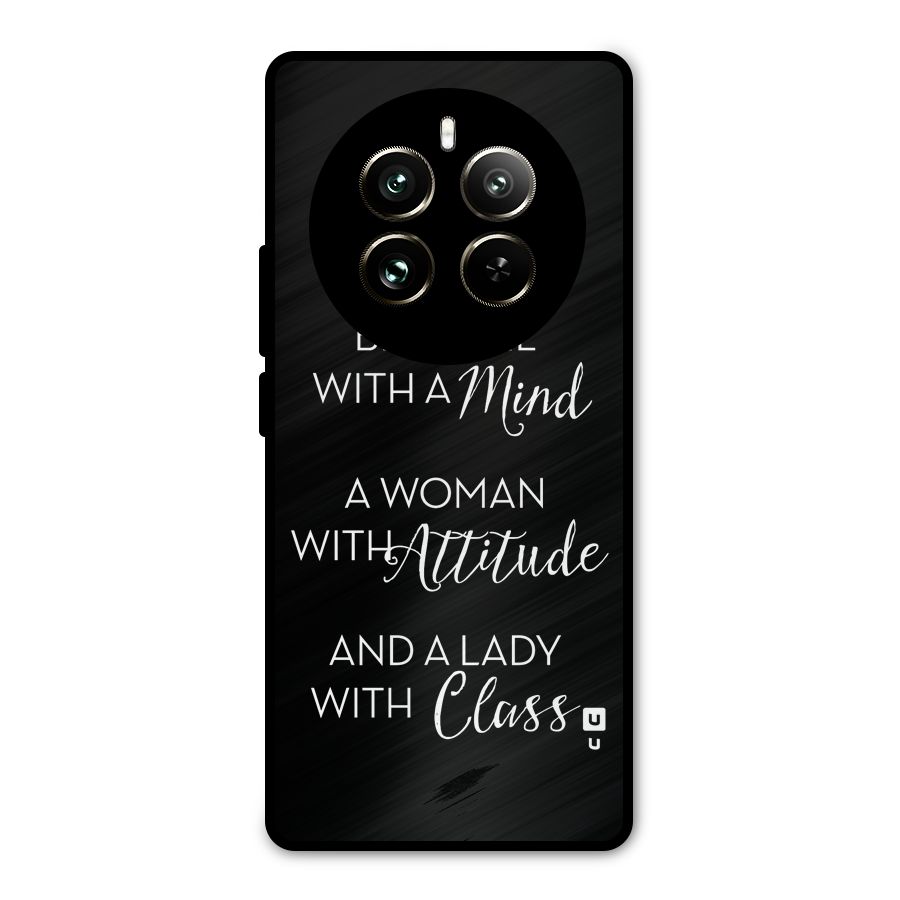The-Mindset Metal Back Case for Realme 12 Pro