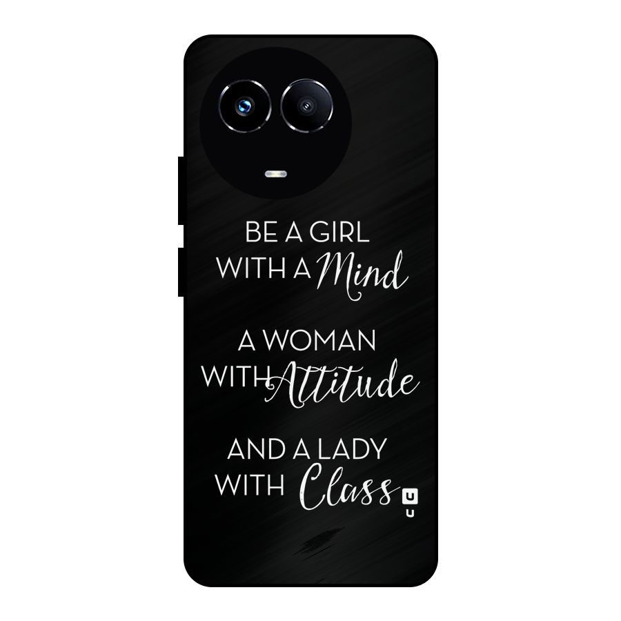 The-Mindset Metal Back Case for Realme Narzo 60X