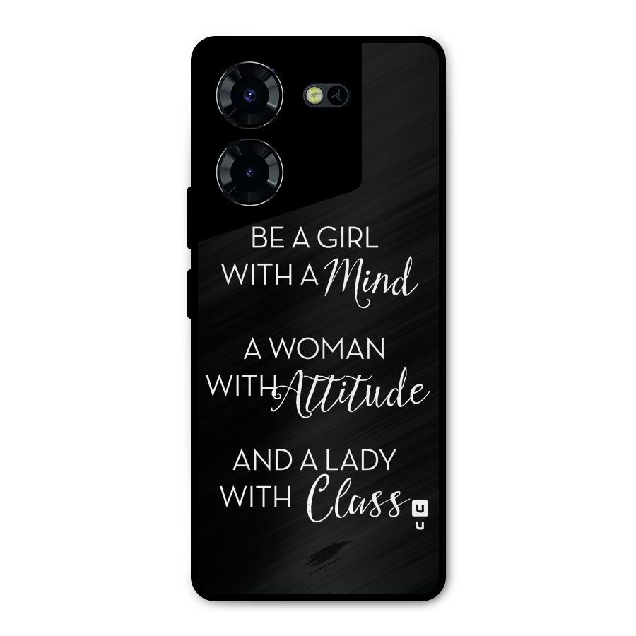 The-Mindset Metal Back Case for Tecno Pova 5 Pro 5G