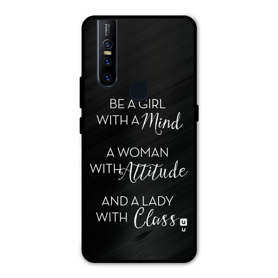 The-Mindset Metal Back Case for Vivo V15