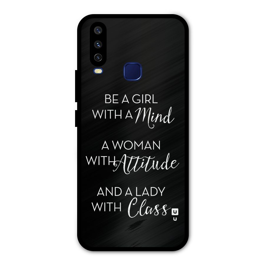 The-Mindset Metal Back Case for Vivo V17