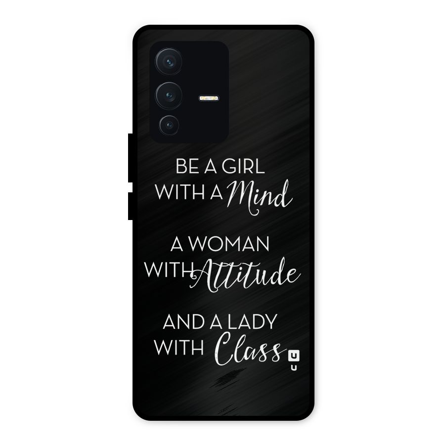 The-Mindset Metal Back Case for Vivo V23 5G