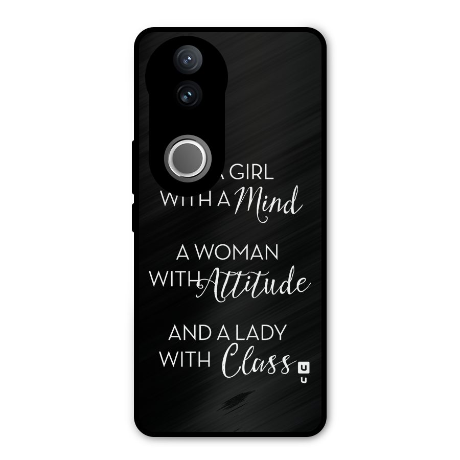 The-Mindset Metal Back Case for Vivo V50