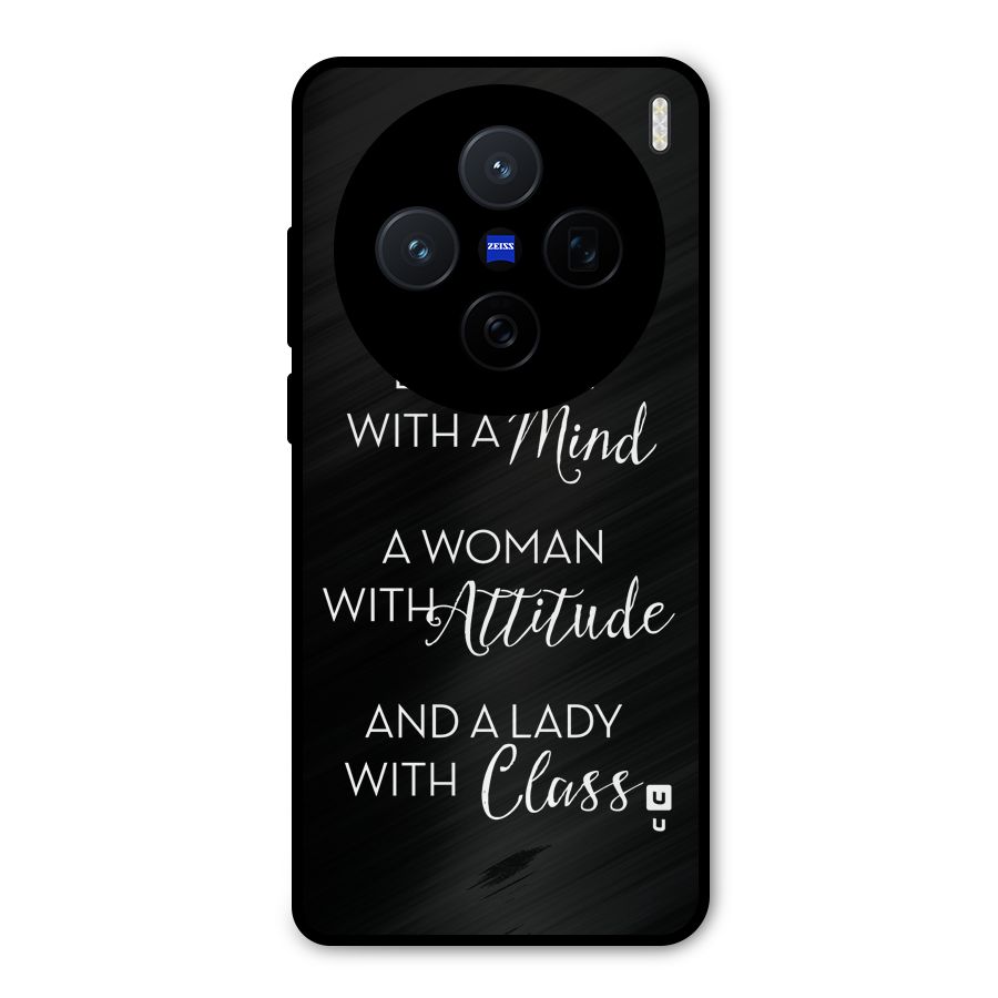The-Mindset Metal Back Case for Vivo X200