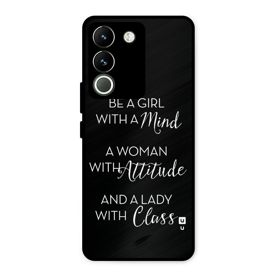 The-Mindset Metal Back Case for Vivo Y200