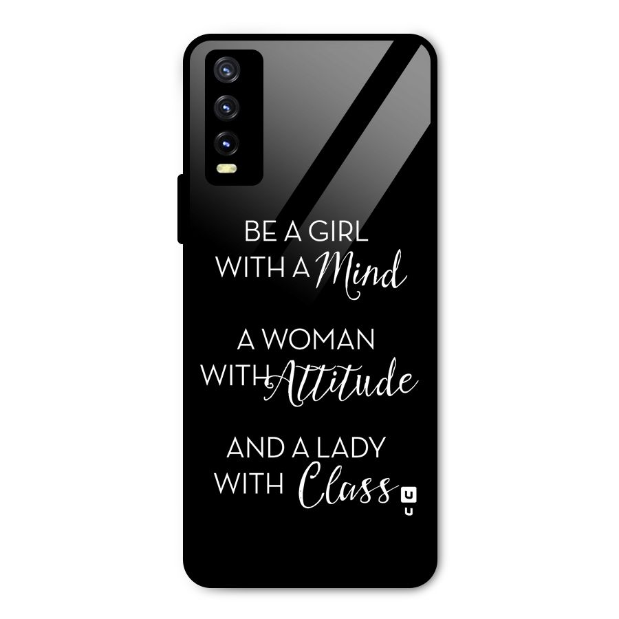 The-Mindset Metal Back Case for Vivo Y20g
