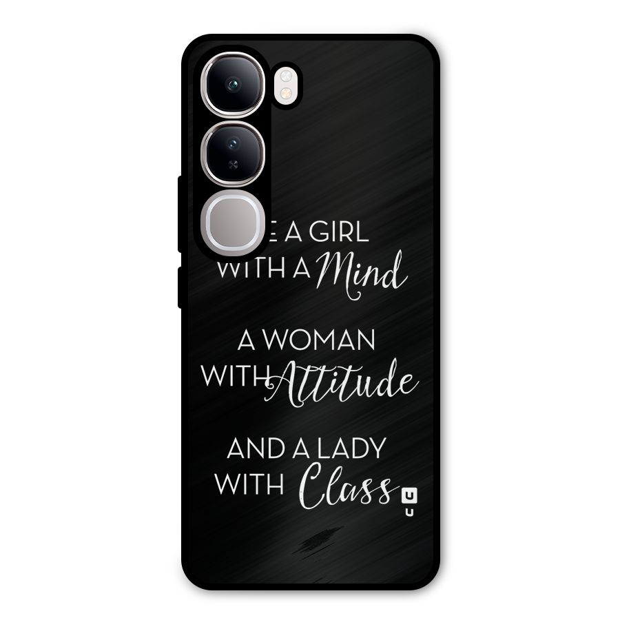The-Mindset Metal Back Case for Vivo Y300