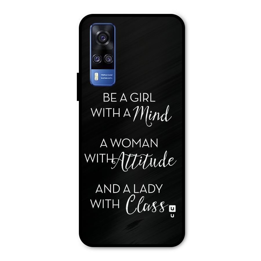 The-Mindset Metal Back Case for Vivo Y31