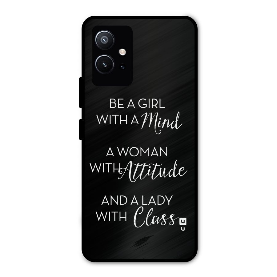 The-Mindset Metal Back Case for Vivo Y75 5G