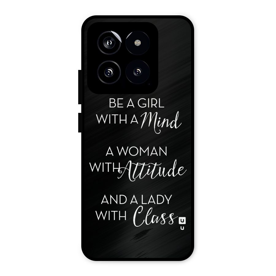 The-Mindset Metal Back Case for Xiaomi 14