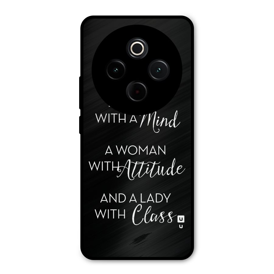 The-Mindset Metal Back Case for iQOO Z10