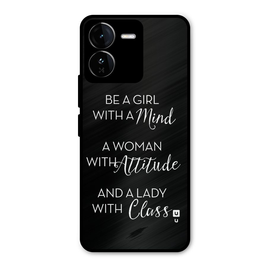 The-Mindset Metal Back Case for iQOO Z9