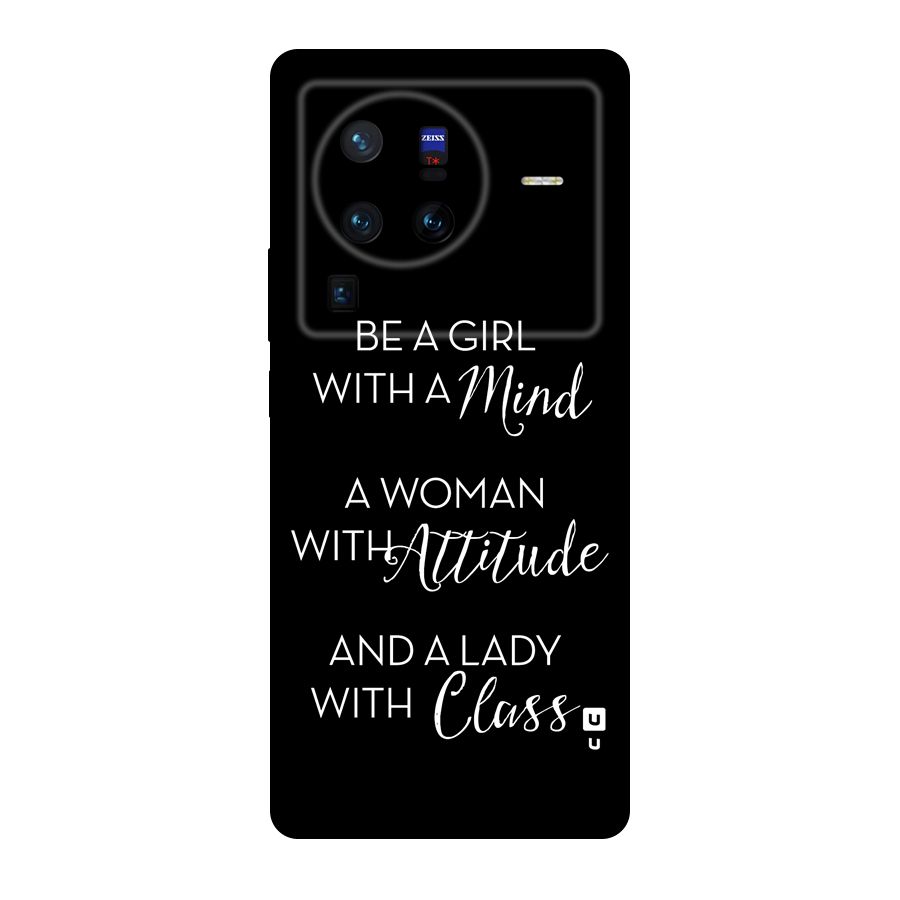The-Mindset Original Polycarbonate Back Case for Vivo X80