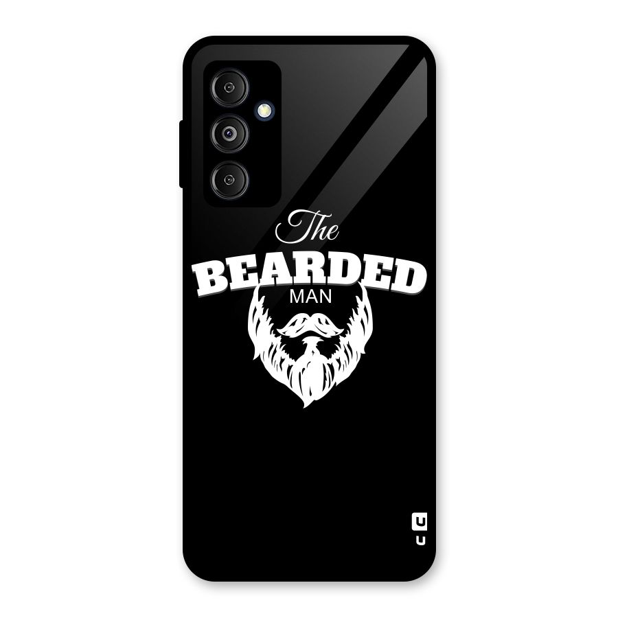 The Bearded Man Glass Back Case for Galaxy M14 5G