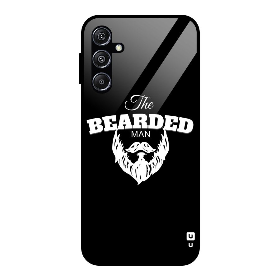 The Bearded Man Glass Back Case for Galaxy M34 5G
