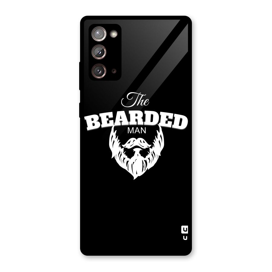 The Bearded Man Glass Back Case for Galaxy Note 20