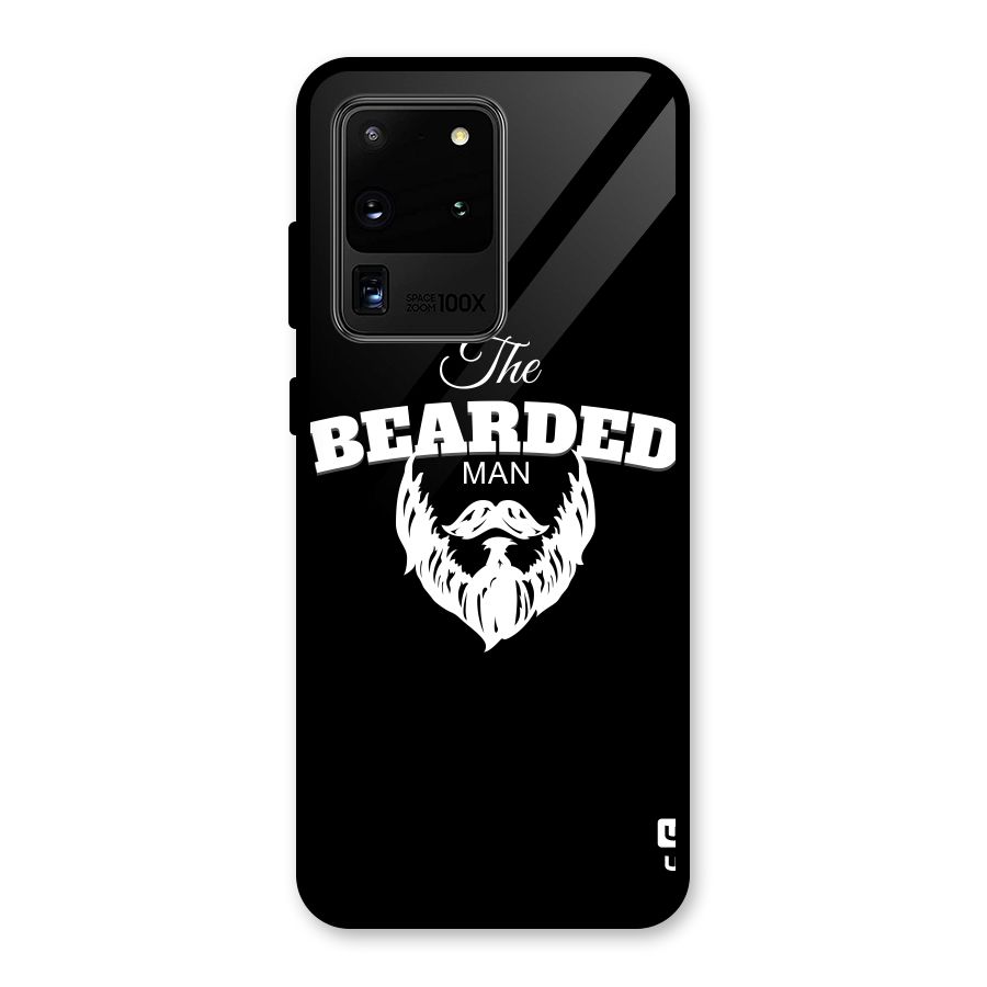The Bearded Man Glass Back Case for Galaxy S20 Ultra